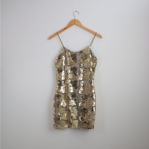 Rare Vintage Karen Lucas for Nikki Sequin Dress Sz: 0